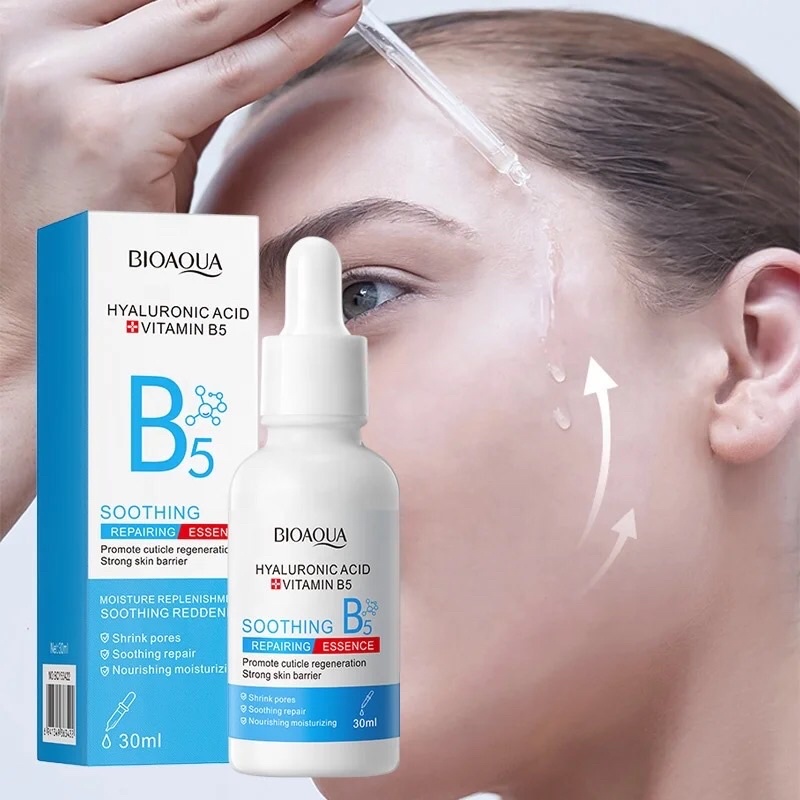 Serum B5 Bioaqua Cấp Ẩm Phục Hồi, Dưỡng Da Trắng Sáng Khoẻ Mạnh, Da Đang Nhiễm Corticoid, Da Đang Treatment Dùng Ngay B5