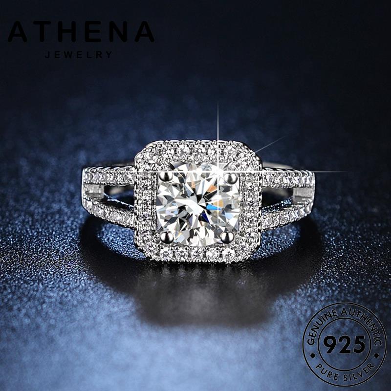 Nhẫn Bạc 925 Đính Kim Cương M070 Thời Trang Cho Nữ