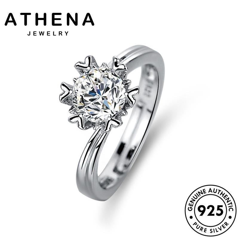 Nhẫn Bạc 925 Đính Kim Cương M070 Thời Trang Cho Nữ