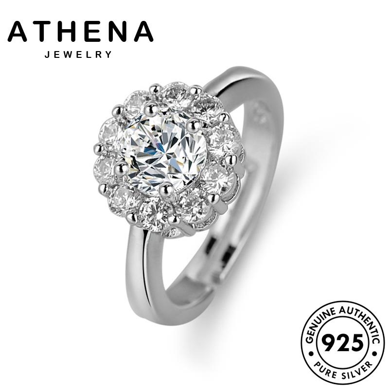 Nhẫn Bạc 925 Đính Kim Cương M070 Thời Trang Cho Nữ