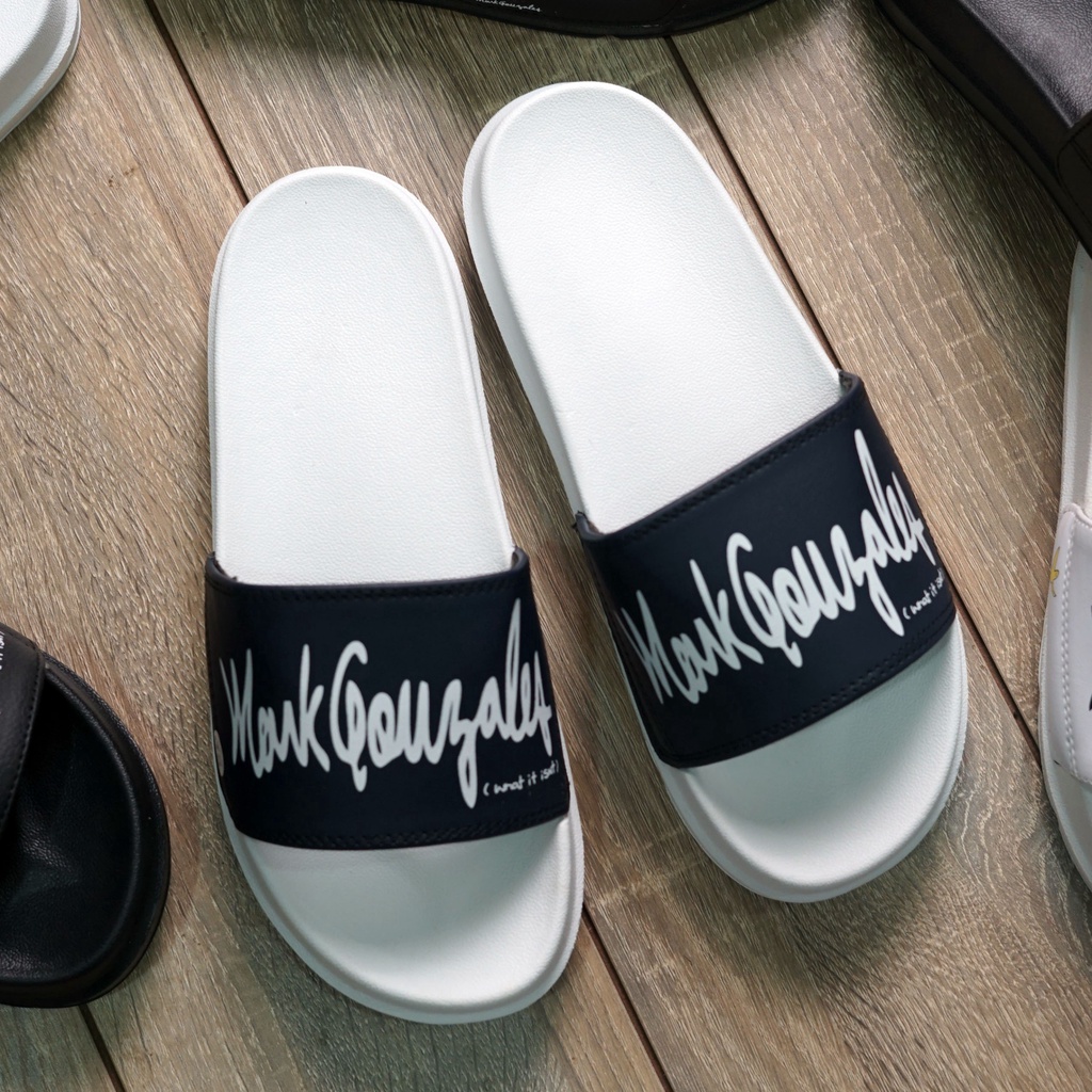 Dép quai ngang nữ MARK GONZALES ĐẾ 4P, mang êm chân, chống trơn trượt, hàng vnxk, Bghouse