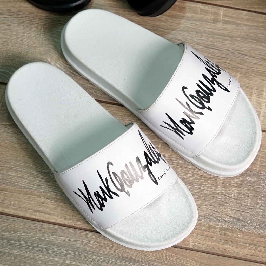 Dép quai ngang nữ MARK GONZALES ĐẾ 4P, mang êm chân, chống trơn trượt, hàng vnxk, Bghouse