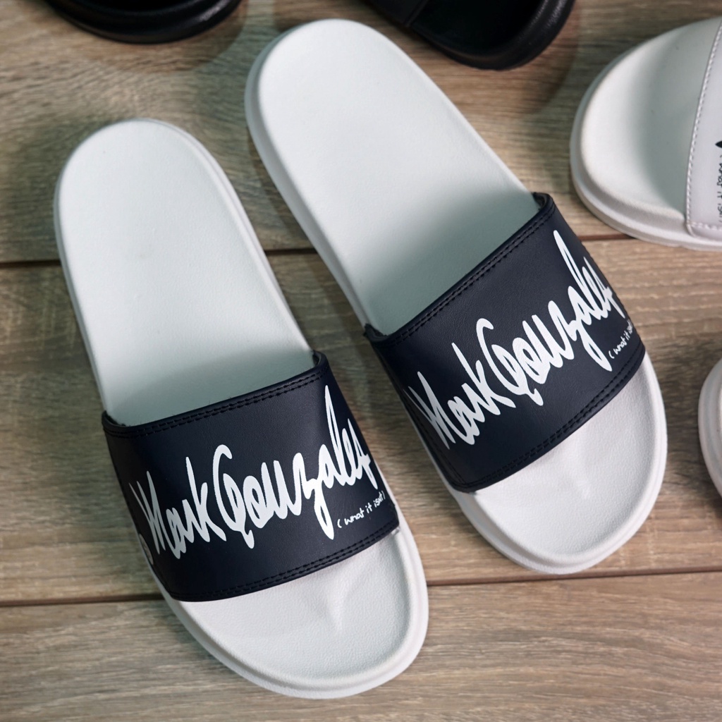 Dép quai ngang nữ MARK GONZALES ĐẾ 4P, mang êm chân, chống trơn trượt, hàng vnxk, Bghouse