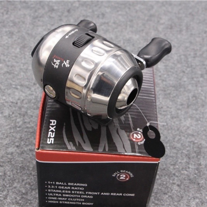máy cuốn cước bắt cá inox AX25