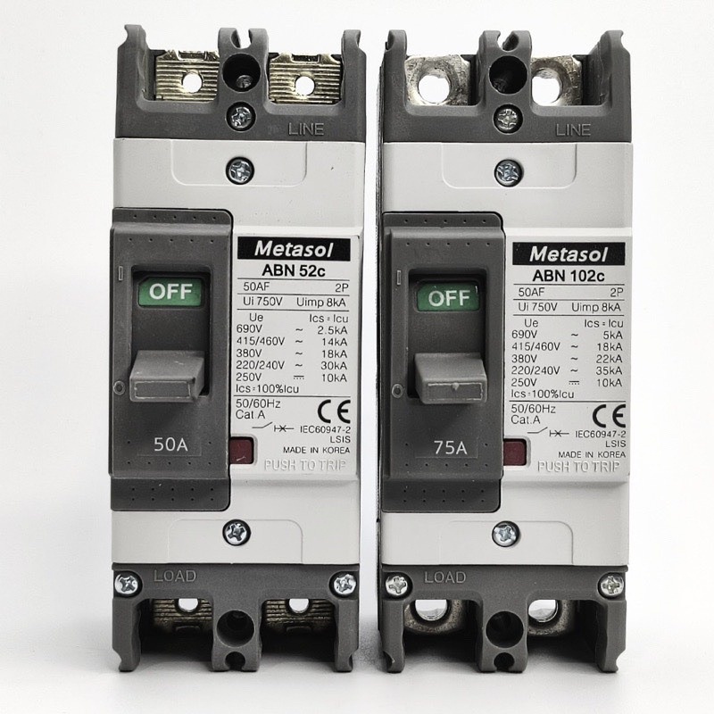 Aptomat 2 Pha  - MCCB ABN 20A~100A