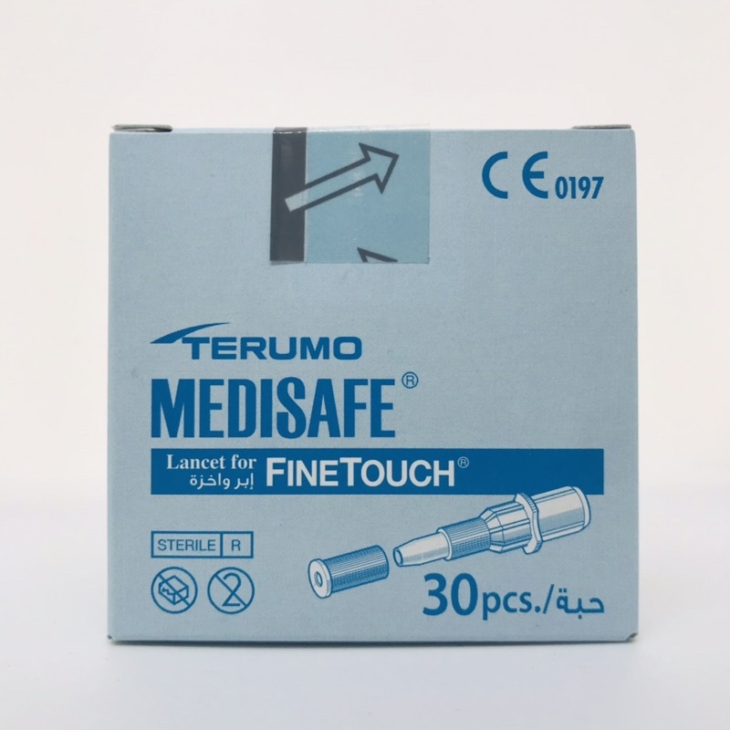 Que + kim thử đường huyết terumo fit