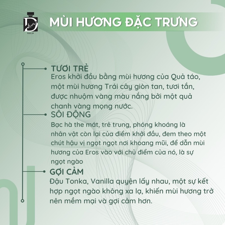 Nước Hoa Nam VERSACE EROS Chiết Dung Tích 10ml. Nồng Độ EDT NAM TÍNH_GỢI CẢM. Độ Tỏa Hương Tốt. Lưu Hương Lâu