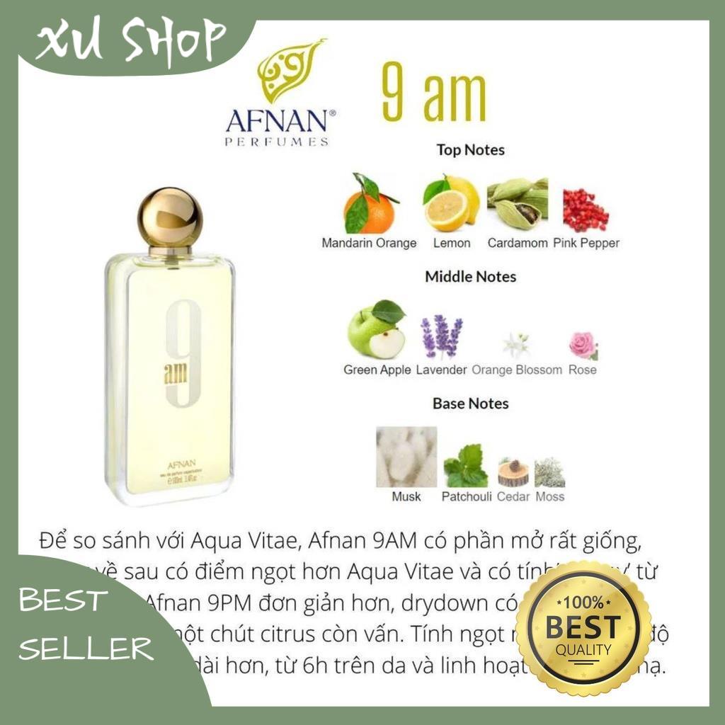 Nước hoa 9am Chính Hãng EDP 100ml Hương Thơm ngọt ngào trẻ trung, năng động  CAM KẾT CHÍNH HÃNG