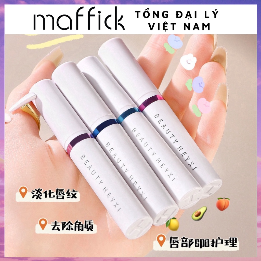 Son dưỡng môi HEYXI có màu dưỡng ẩm chống thấm nước lâu trôi 5g0