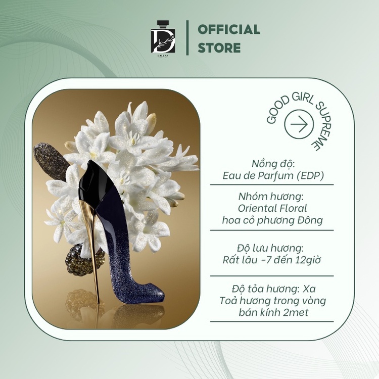 Nước hoa nữ chiết carolina herrera good girl mẫu thử 10ml - lưu hương lâu_quyến rũ_nữ tính_ngọt ngào Dallas895