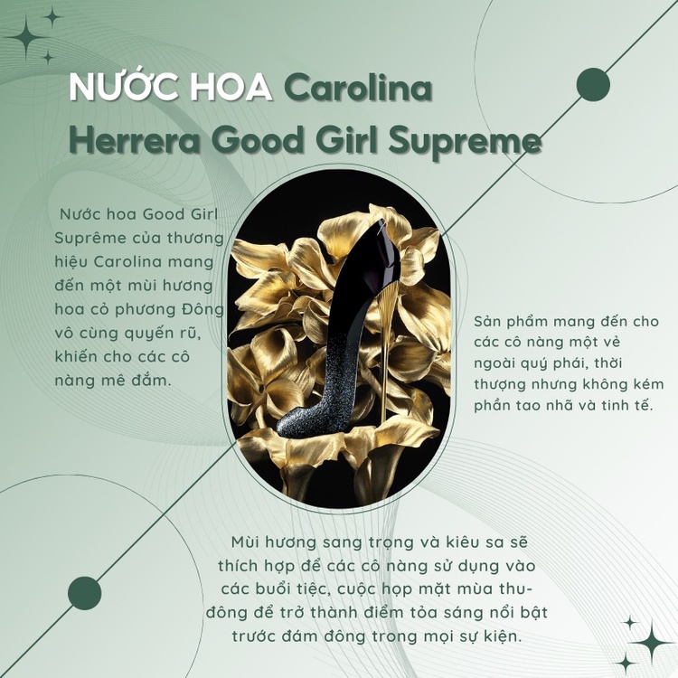 Nước hoa nữ chiết carolina herrera good girl mẫu thử 10ml - lưu hương lâu_quyến rũ_nữ tính_ngọt ngào Dallas895