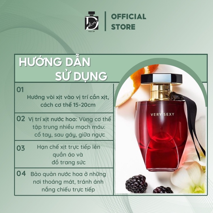Nước Hoa Nữ Victoria’s Very Sexy Mẫu Thử 10ml. Siêu Phẩm Dành Cho Cô Nàng Thích Sự NGỌT NGÀO_QUYẾN RŨ