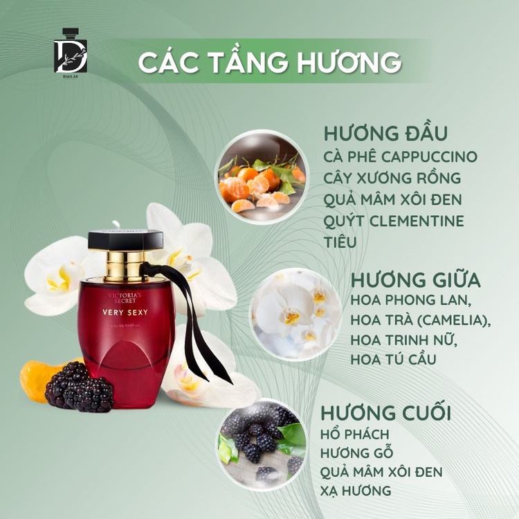 Nước Hoa Nữ Victoria’s Very Sexy Mẫu Thử 10ml. Siêu Phẩm Dành Cho Cô Nàng Thích Sự NGỌT NGÀO_QUYẾN RŨ