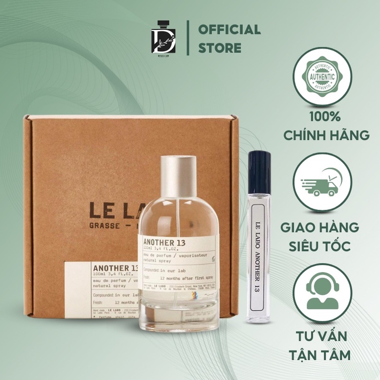 Nước Hoa UNISEX Le Labo Another 13 EDP Dành Cho Nam Và Nữ. THANH LỊCH_TINH TẾ_LƯU HƯƠNG LÂU Mẫu thử 10ml [DALLAS895]