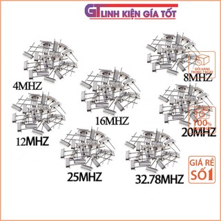 Thạch anh 12mhz 49s chân cắm ship từu 10 cái, thạch anh sắt 2 chân cắm hc-49s dip 12mhz shop linh kiện gía tốt