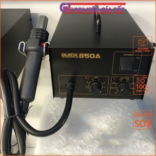 Máy khò chỉnh nhiệt Quick 850A chính hãng tự động ngắt nguồn khi nhiệt độ giảm thiết bị điện tử