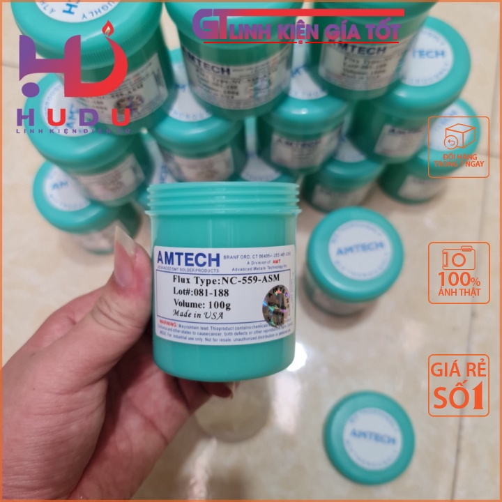 Mỡ hàn khò Amtech khối lượng100g