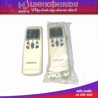 điều khiển điều hòa LG 2 chiều gấp