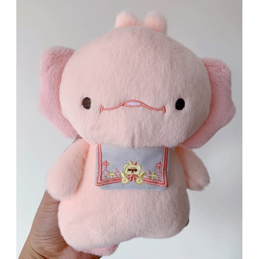 2023 mới lục giác búp bê khủng long sang trọng đồ chơi sửa chữa móc búp bê búp bê nữ Tanabata người yêu 20 cm