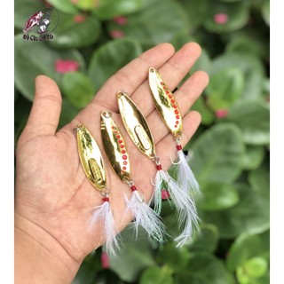 Mồi thìa spoon, mồi thìa lượn chuyên câu lure cá lóc, cá suối