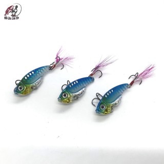 Mồi cá sắt nhiều màu câu lure, mồi câu lure