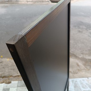 bảng menu cà phê 60 x 120cm màu đen
