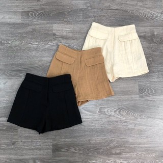 Beucloset - quần short lưng thun chất đũi