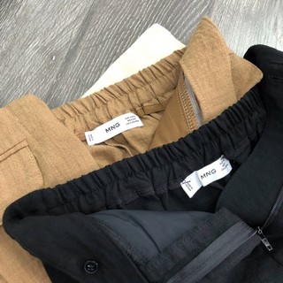 BEUCLOSET - Quần short lưng thun chất đũi