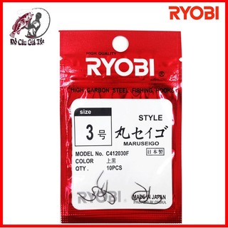 Lưỡi câu cá ryobi, lưỡi câu nhật bản, lưỡi câu đơn chất lượng
