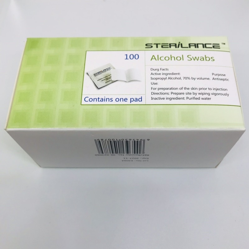 Bông tẩm cồn 100 miếng