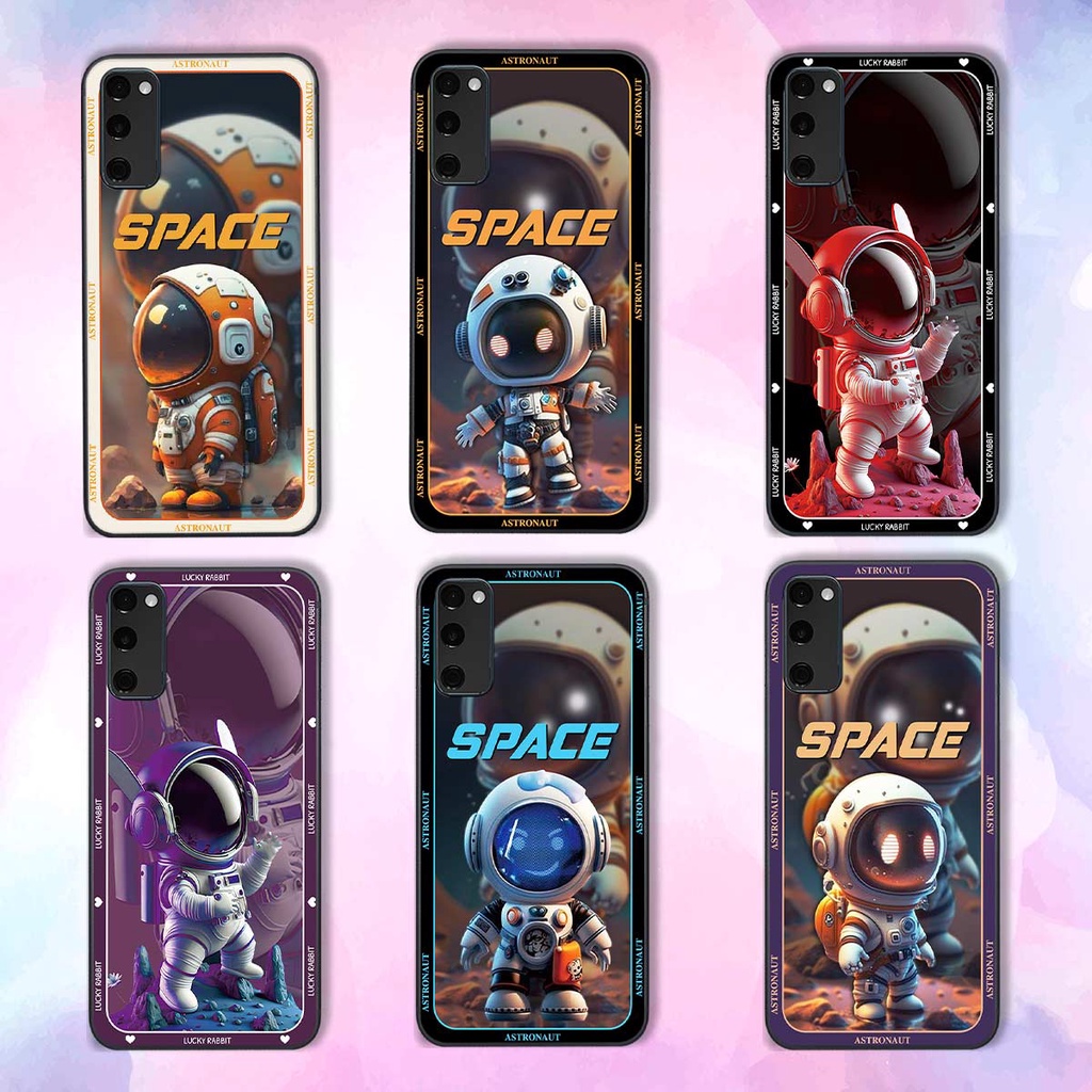 Ốp lưng Samsung S20 Fe hình robot người máy phi hành gia vũ trụ space độc đáo rẻ đẹp