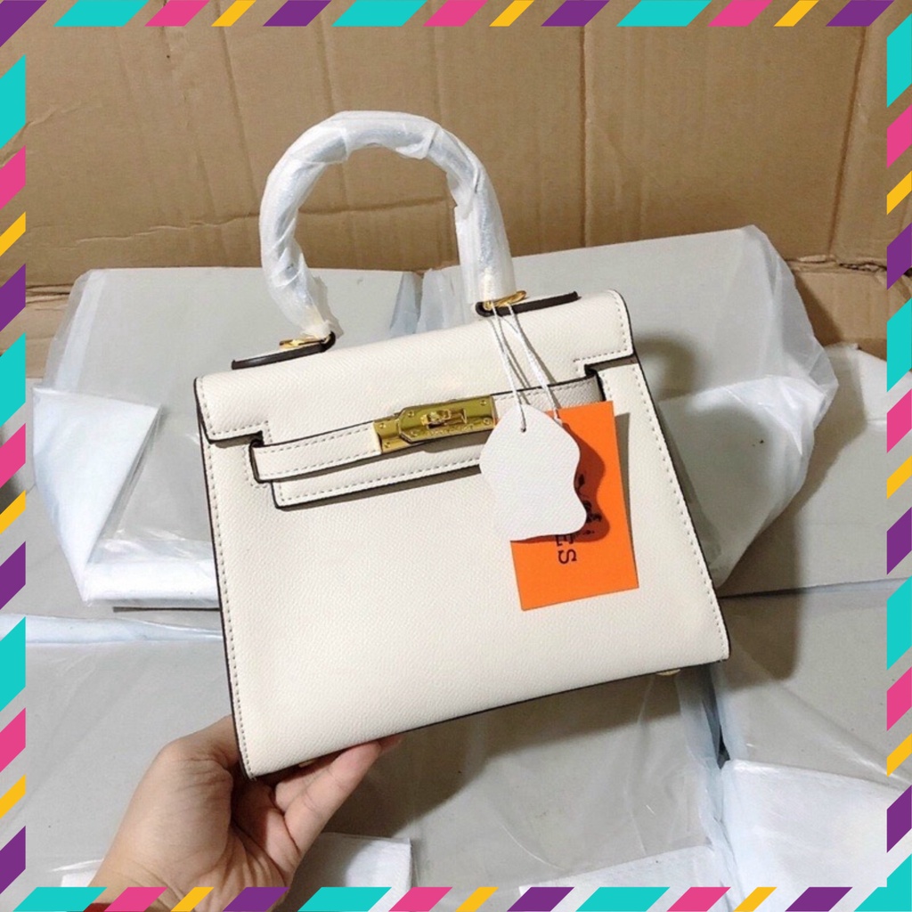 Túi Xách HM Da Xước Tag Vàng | BigBuy360 - bigbuy360.vn