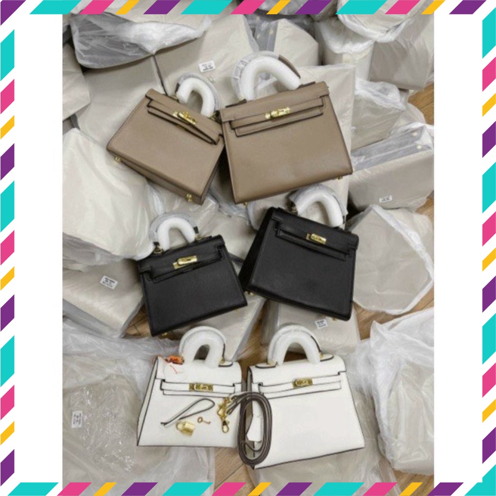 Túi Xách HM Da Xước Tag Vàng | BigBuy360 - bigbuy360.vn