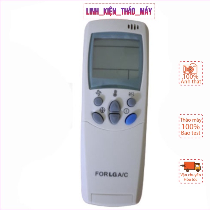 điều khiển điều hòa LG 2 chiều gấp