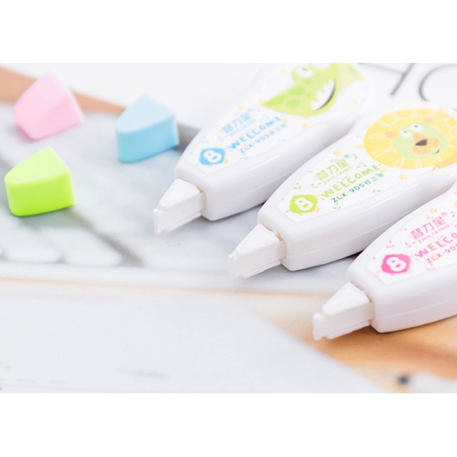 Bút xóa băng kéo 8m hoạt hình dễ thương cho học sinh sinh viên văn phòng