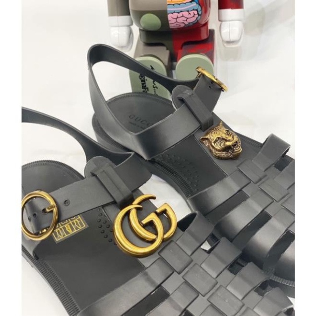 [FullBoxBill] Dép Rọ Gucci, Dép Sandal quai hậu gc trong suốt cao su đúc liền đủ size nam nữ đi cực êm | BigBuy360 - bigbuy360.vn