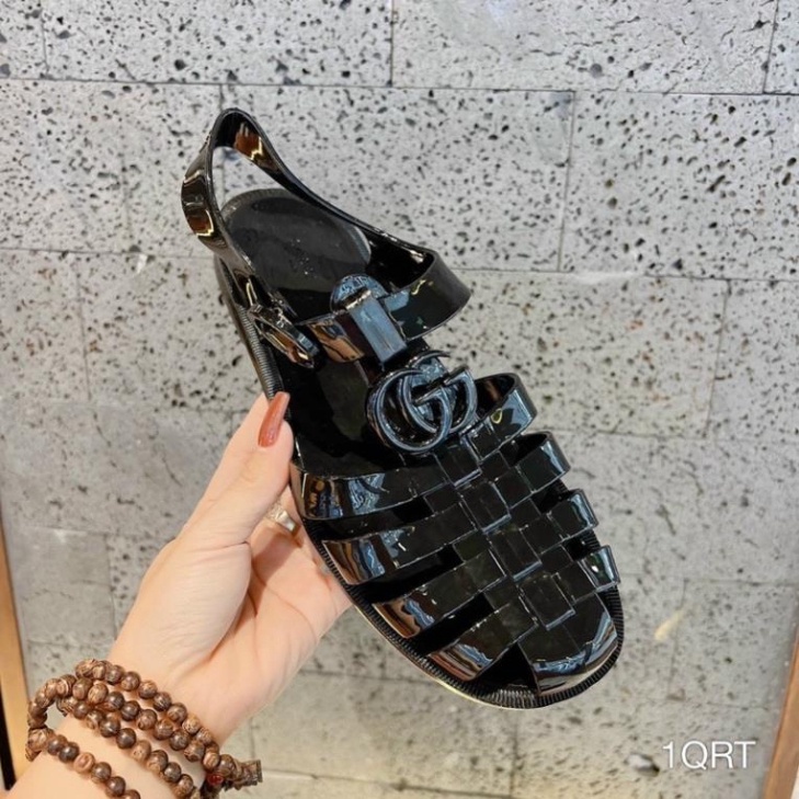[FullBoxBill] Dép Rọ Gucci, Dép Sandal quai hậu gc trong suốt cao su đúc liền đủ size nam nữ đi cực êm | BigBuy360 - bigbuy360.vn