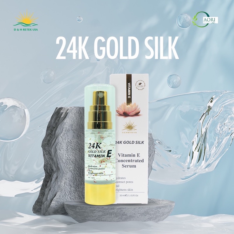 Xịt Khoáng Vàng 24K Tăng Sinh Collagen, Dưỡng Ẩm & Giảm Nếp Nhăn)