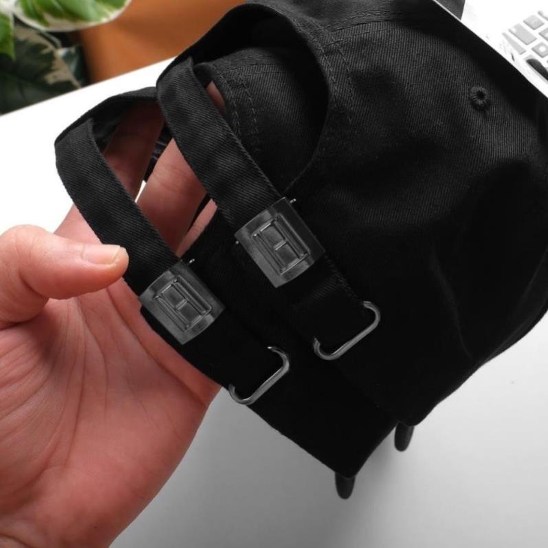 Mũ nón lưỡi trai TO MY chất vải jean Hàn Quốc cao cấp, logo thêu, nón kết màu đen xịn sò