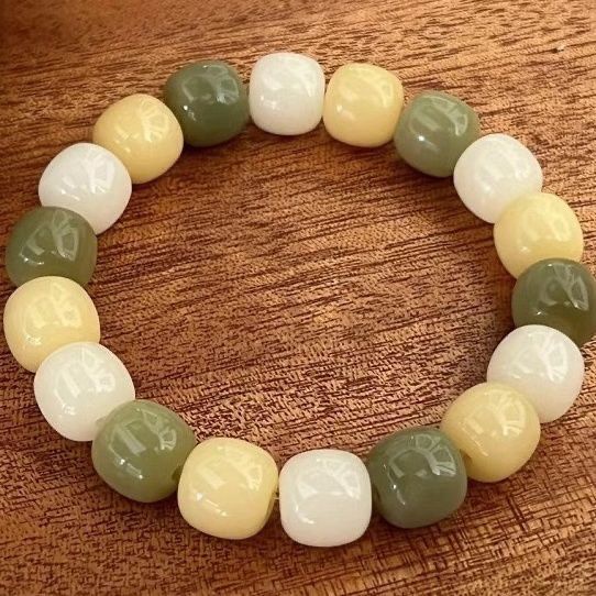 Vòng Đeo Tay Xỏ Ngón Bằng Gốm Sứ Chính Hãng Bodhi Root Cho Học Sinh Chơi Với Vòng Tay Nén