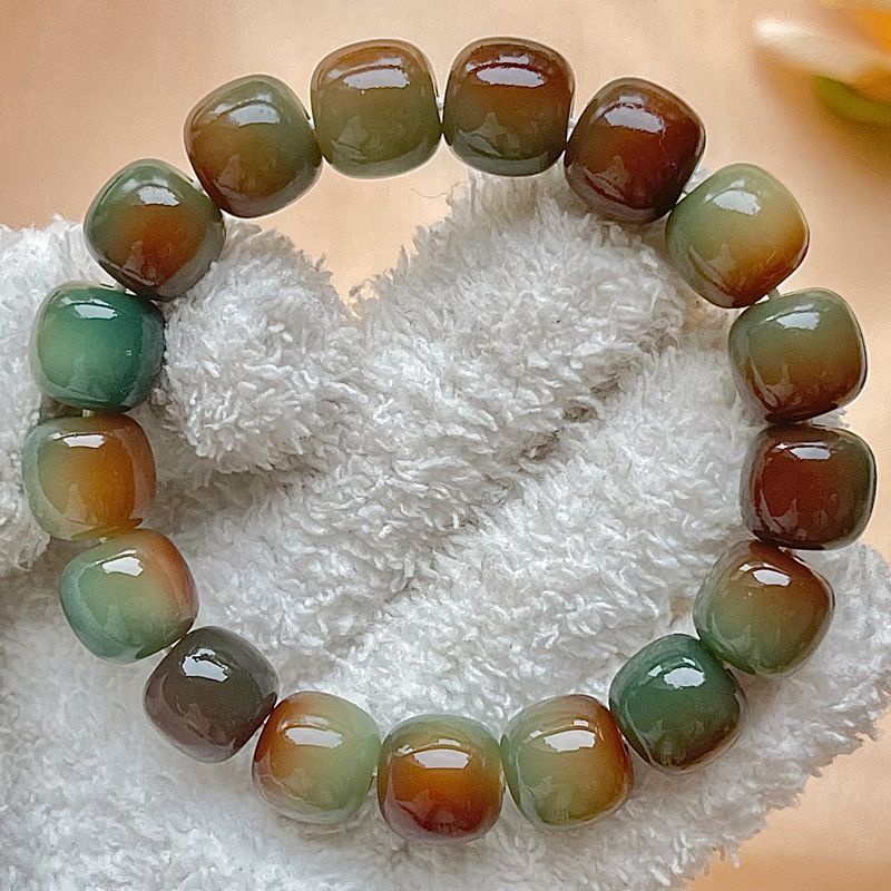 Vòng Đeo Tay Phật Giáo Bằng Gốm Sứ Mềm Mại Đốt Than Hoạt Tính