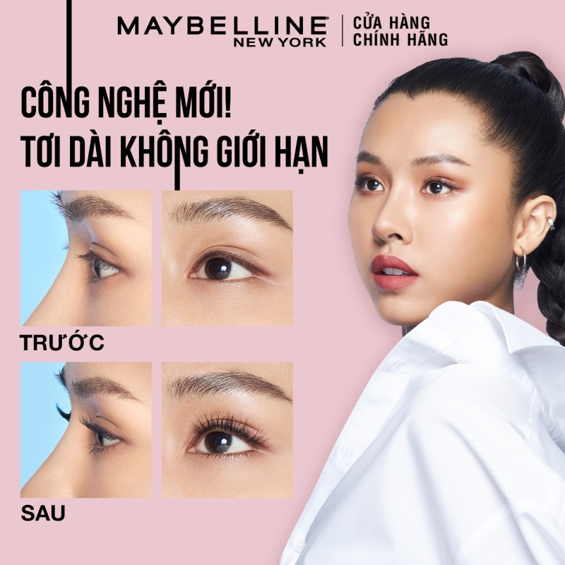 Mascara Lash Sensational Sky High Tơi Dài Mi Không Giới Hạn Maybelline New York Waterproof 6ml | BigBuy360 - bigbuy360.vn