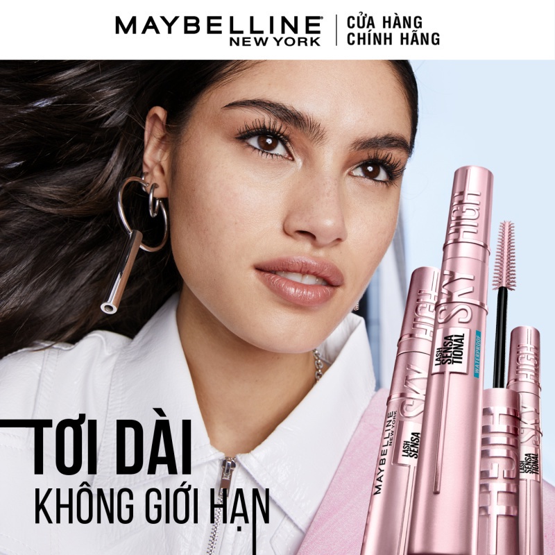 Mascara Lash Sensational Sky High Tơi Dài Mi Không Giới Hạn Maybelline New York Waterproof 6ml | BigBuy360 - bigbuy360.vn