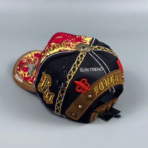 NÓN KẾT ÔNG ĐỊA  FOUR 41, MŨ LƯỠI TRAI THÊU HÌNH GÀ PHONG CÁCH MẠNH MẼ CÁ TÍNH