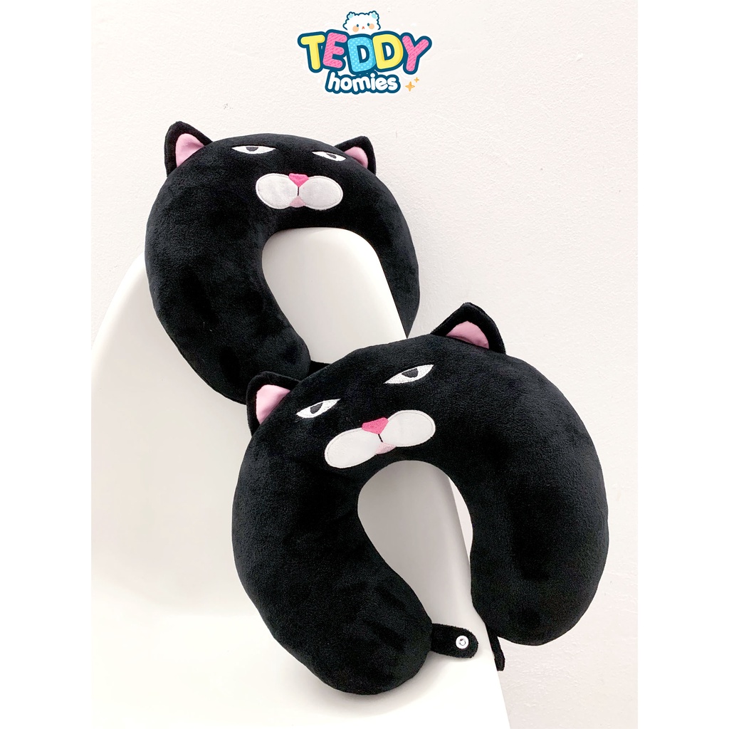 Gối Kê Cổ Mèo Jennifer Gối Văn Phòng Cao Cấp Teddy Homies TH118