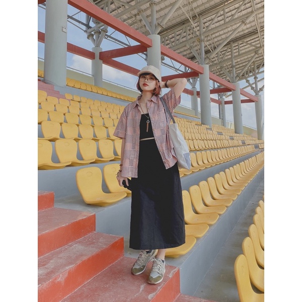 Chân váy xẻ tà Kimi - Kimi dress