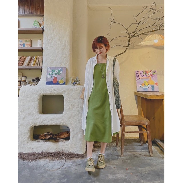 Váy sơmi Aki - Aki dress