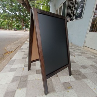 bảng hai mặt menu đen 50 x 80 cm