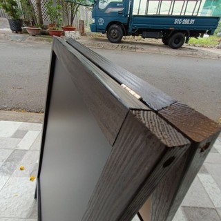 bảng hai mặt menu đen 50 x 80 cm