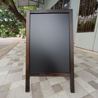 bảng hai mặt menu đen 50 x 80 cm